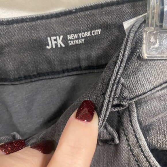 Warp + Weft JFK Skinny Gray Jeans Size 31 x 29 - Picture 3 of 9